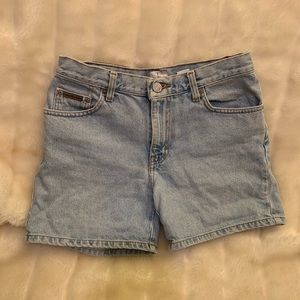 Calvin Klein Vintage 90’s High Waisted Shorts